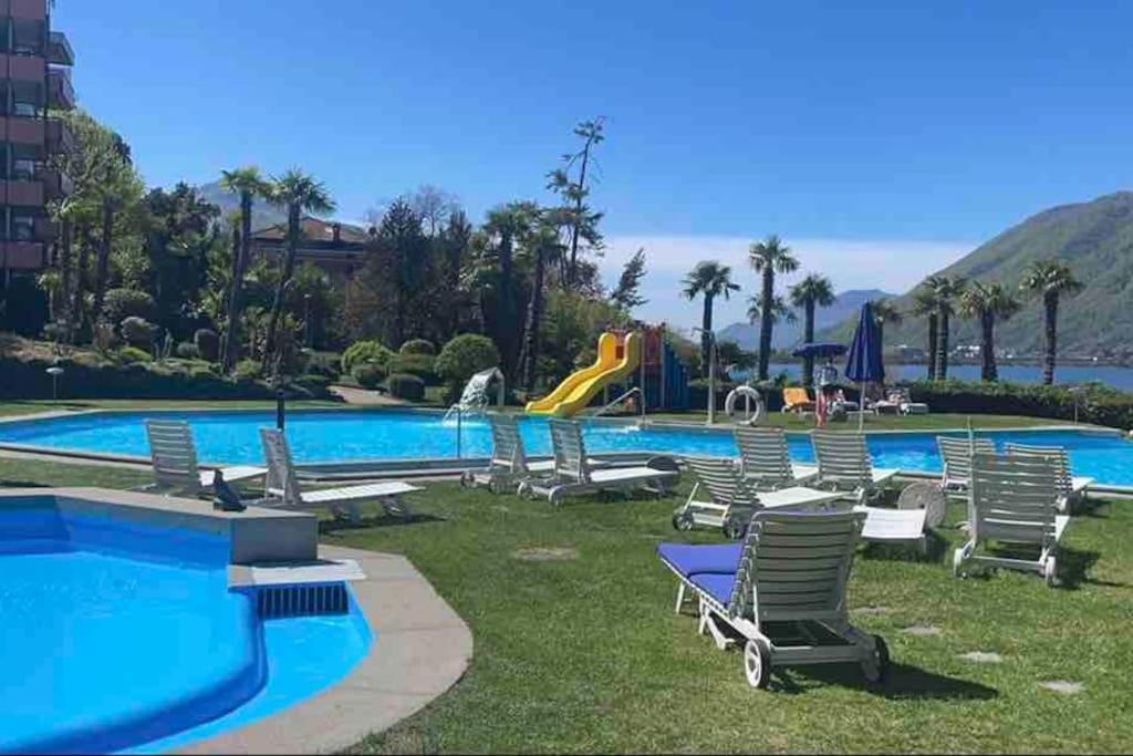 Appartamento Con Piscina E Sauna Біссоне Екстер'єр фото